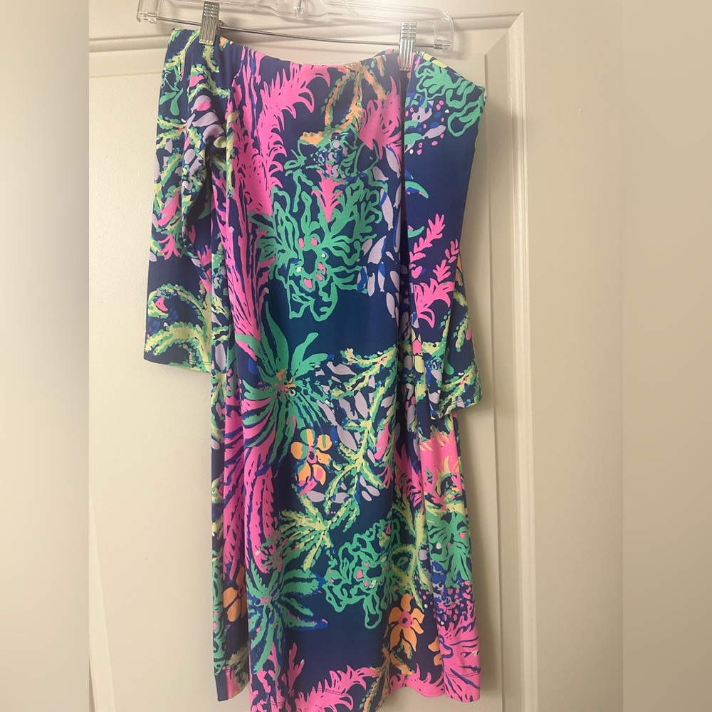 Lilly Pulitzer off the shoulders dress